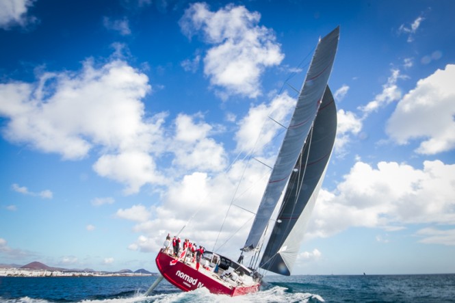 Finot 100 superyacht Nomad IV bound for Grenada - inaugural RORC Transatlantic Race  - © RORC James Mitchell