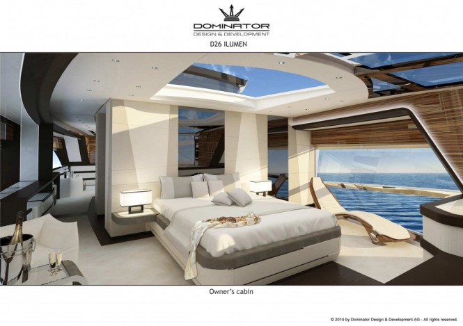 Ilumen Yacht - Master Cabin