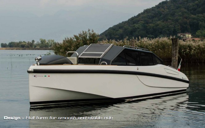 Limousine 30' luxury yacht tender