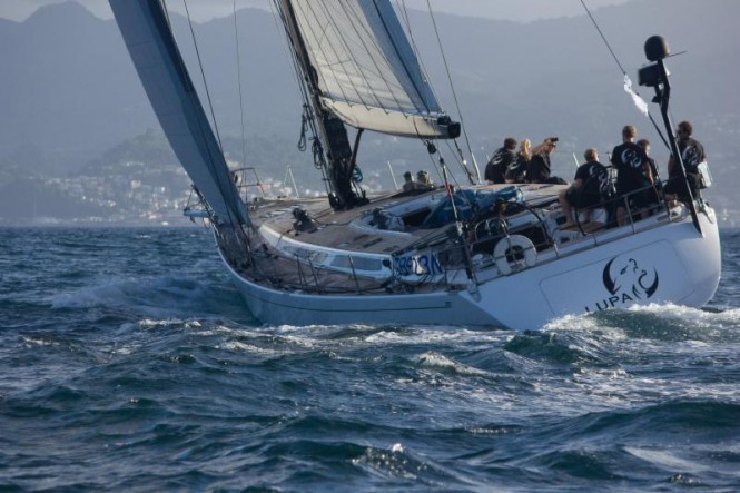 Line Honours victory for Jeremy Pilkington's Lupa of London (GBR) © RORC Orlando K Romain