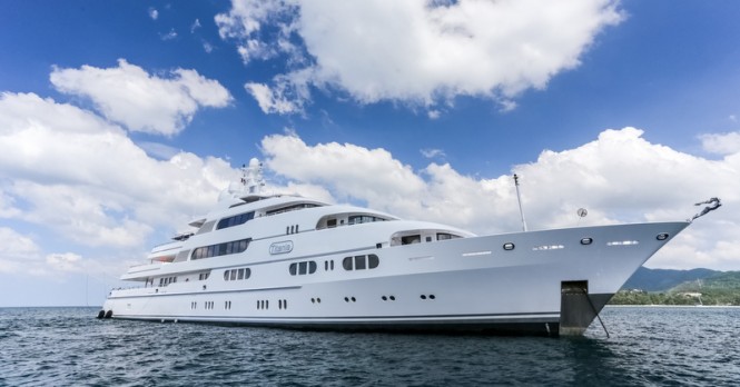 Luxury super yacht Titania at ASR 2014 - Image credit to Asia Superyacht Rendezvous