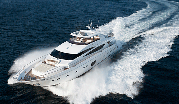 Luxury superyacht Princess 98 by Princess Yachts