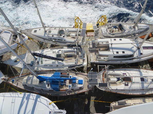 MV Happy Dragon underway from Europe and USA to the South Pacific