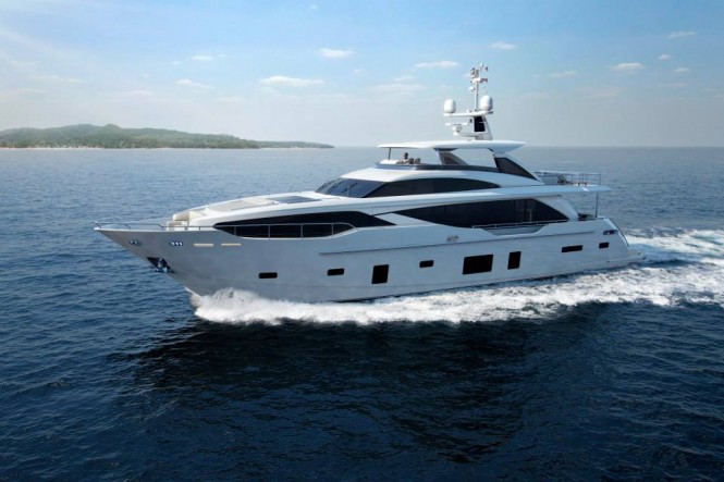 New M Class superyacht Princess 30M by Princess Yachts