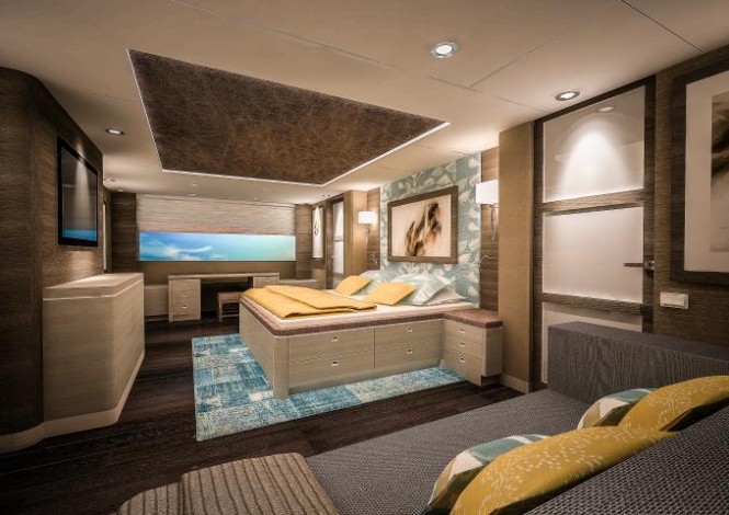 SARP46 superyacht - Master room
