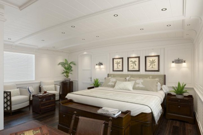 Sarp Yacht's Classic 40m luxury yacht concept - Cabin