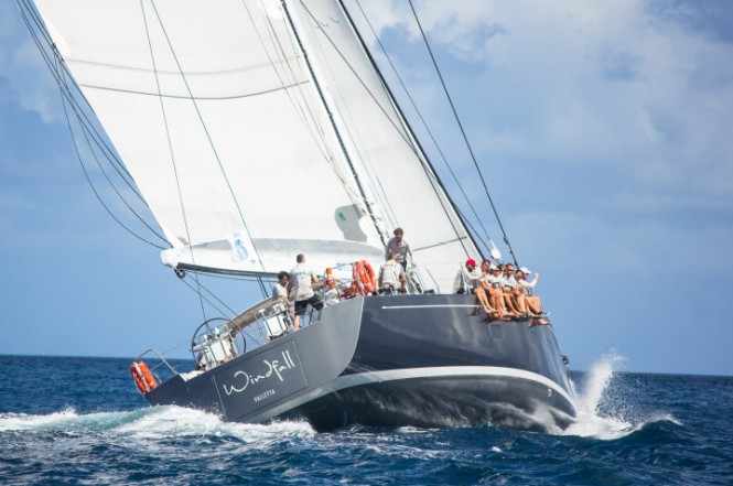 Southern Wind SW 94 super yacht Windfall