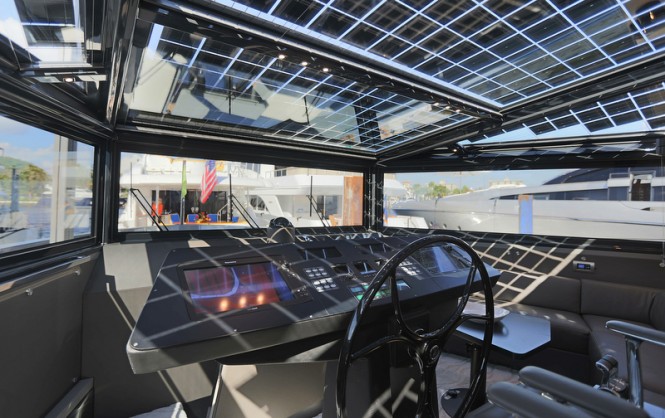 Super yacht Arcadia 85 US Edition (hull #8) - Wheelhouse