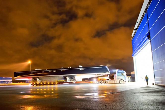 Swan 115-002 Yacht - side view - Photos by Karolina Isaksson, bildbolaget Du & Vi.