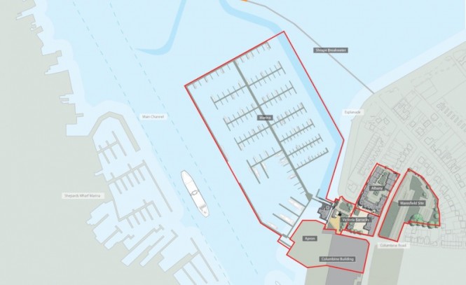 Victoria Marina - Plan