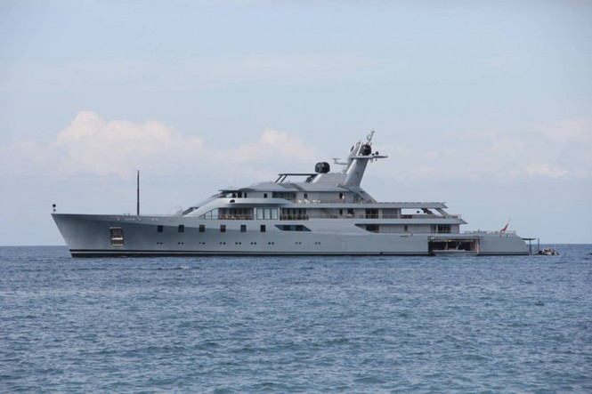 85m Lurssen motor yacht PACIFIC (ex Josi) - Image by Thomas Tejle