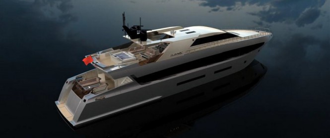 Anatomic 42 Yacht - aft view