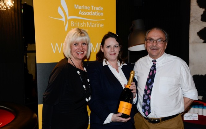 Anna Wyse, Environmental Manager at MDL accepting the award