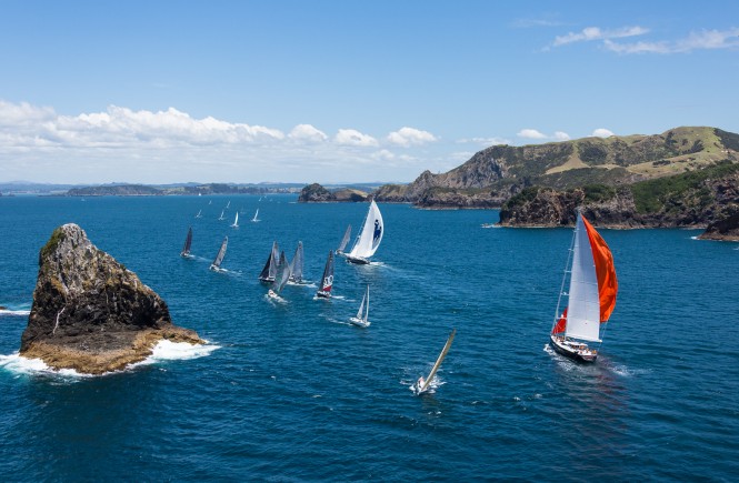 Busy waters round Ninepin Island – credit Jeff Brown