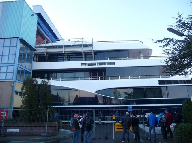 Feadship 101m Yacht Hull 808 - Photo by Feadship Fan Club