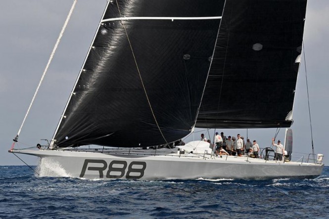 George David's brand new 88ft Rambler will make its Caribbean 600 debut  - Photo by John Payne johnpaynephoto.com
