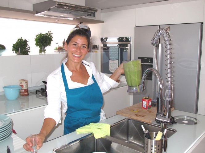 LIR yacht  - Chef Natalia