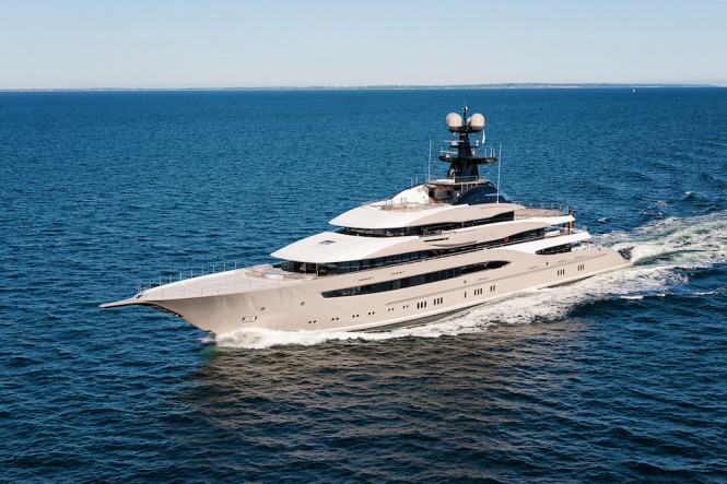 Luxury Motor Yacht KISMET by Lurssen ©Klaus Jordan