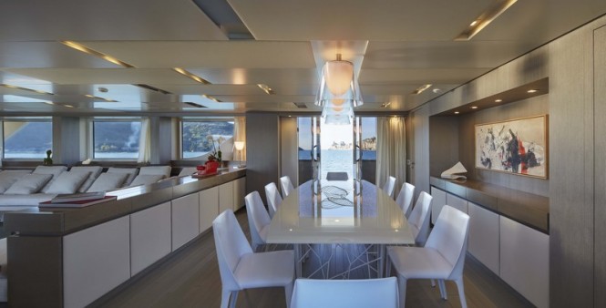 Luxury yacht SD126 - Dining