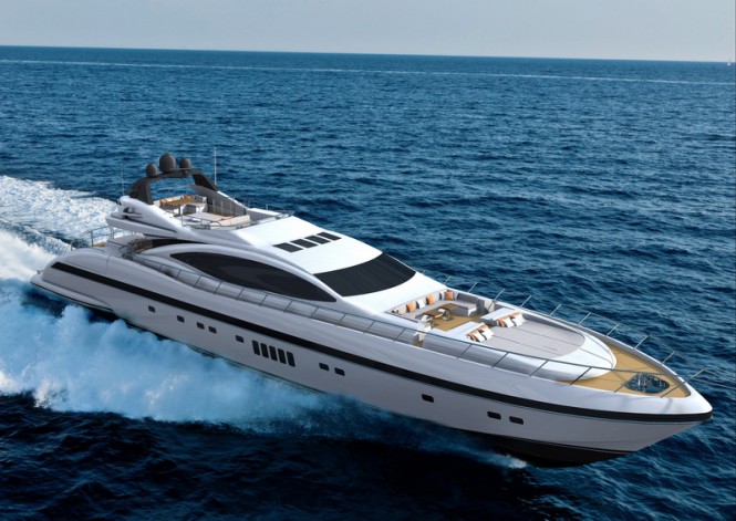 Mangusta 132 super yacht Hull no. 1 