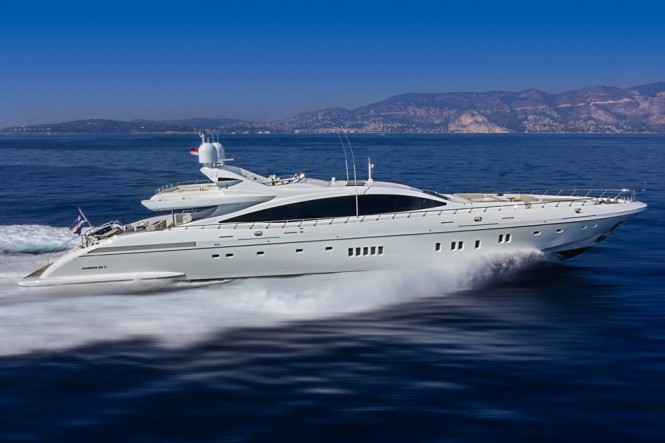 Mangusta 165E super yacht Moonraker
