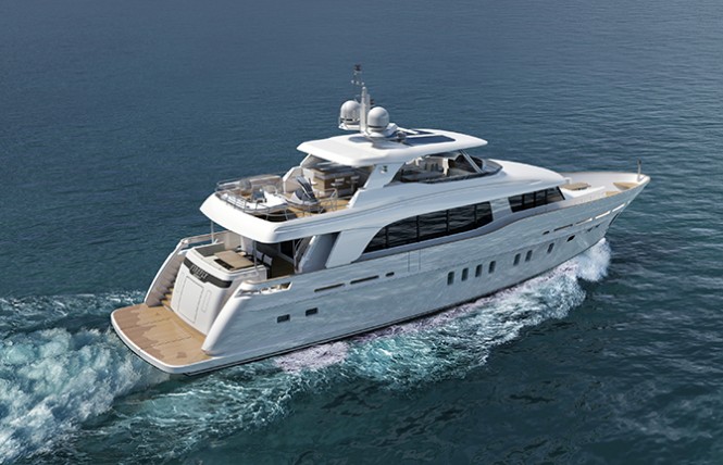 Mulder 94 Voyager super yacht Project Firefly (BN97)