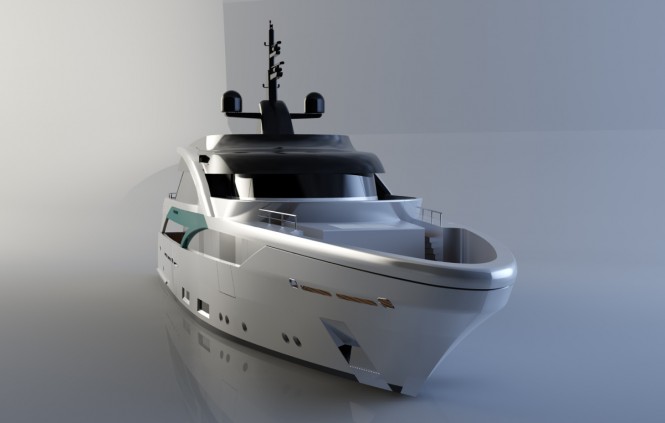 New superyacht SLeek 39m design by SABDES and Feadship