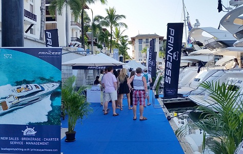Princess Yachts South East Asia at PIMEX 2015