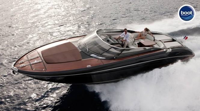 Rivarama Super yacht tender at full speed