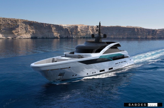 SLeek 39m yacht design by SABDES and Feadship