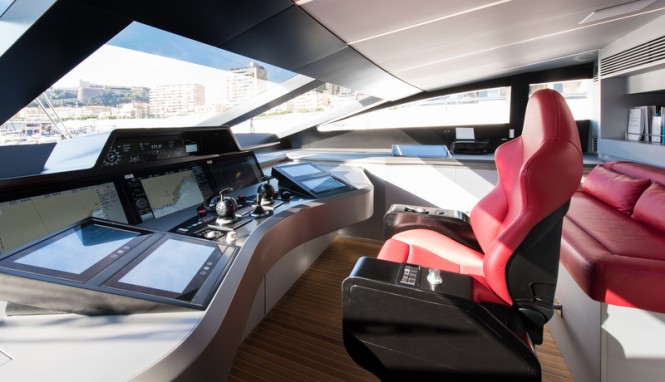 Silver Wind superyacht - Wheelhouse - Photo Credits @ SuperyachtMedia