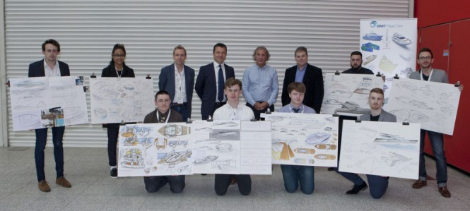 Superyacht UK design students