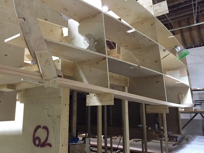 Transom taking shape