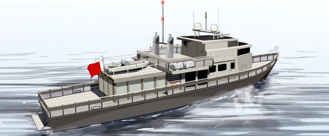 Unusual 33m motor yacht refit project for Sea Level