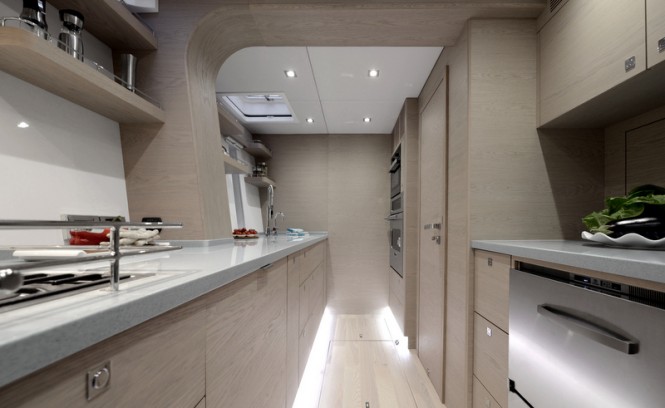 WildBerry Yacht - Galley
