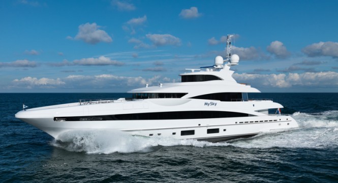 Heesen YN 16551 super yacht MySky - Photo by Dick Holthuis