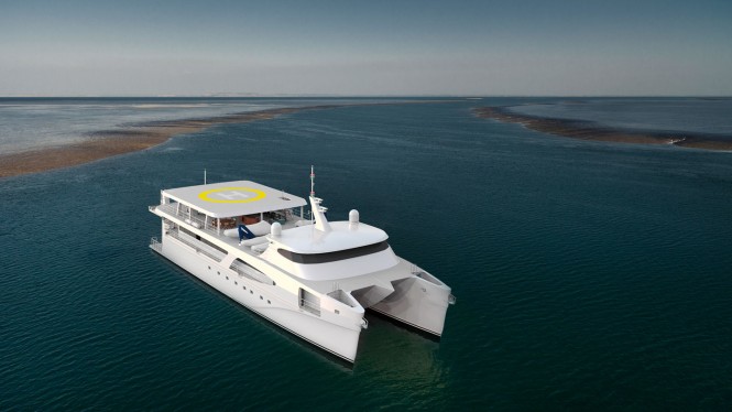 46m shadow vessel to 84m Echo Superyacht