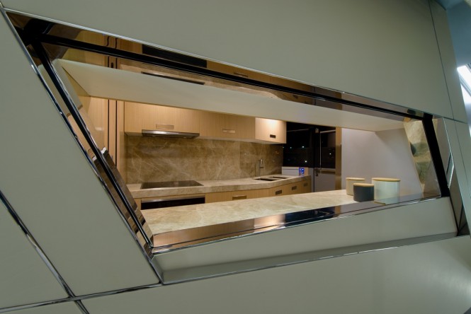 Arcadia 85 US edition Yacht Hull no. 8 - Galley