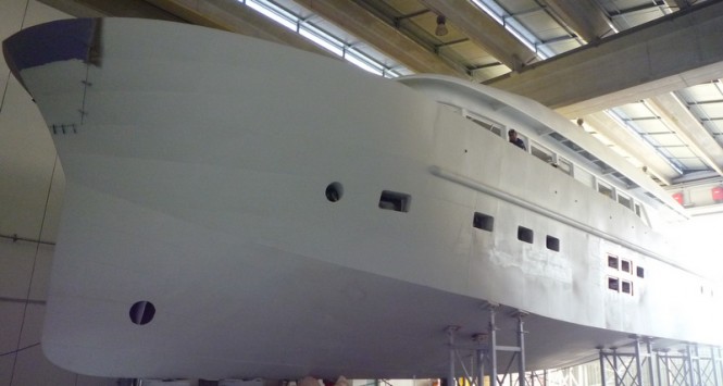 C.Boat 27 SC Yacht under construction
