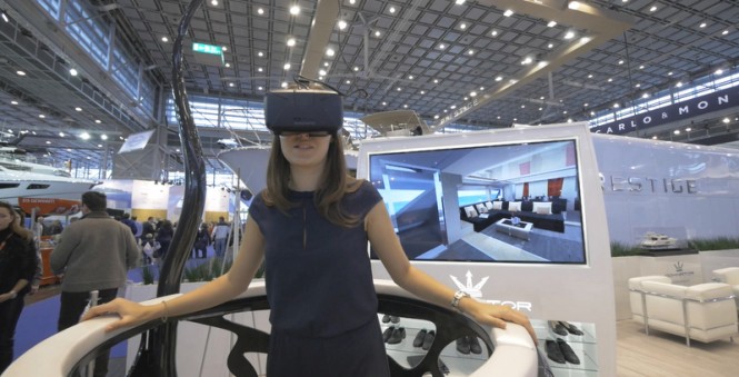 Dominator super yacht ILUMEN brought to life by virtual reality