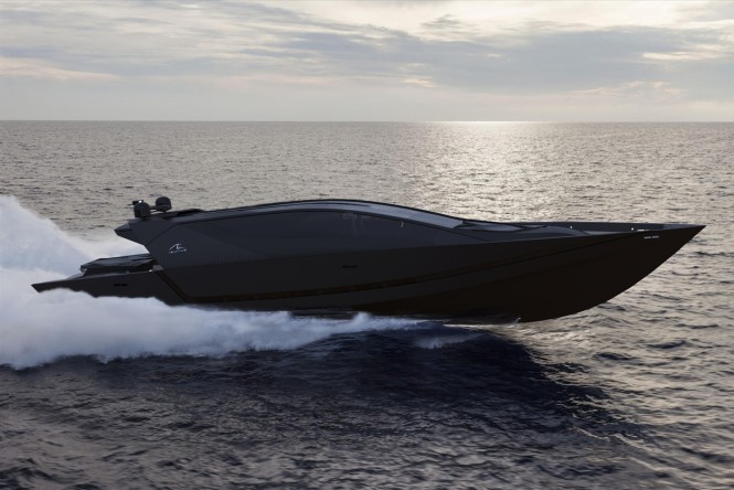 Isurus Yacht Concept underway