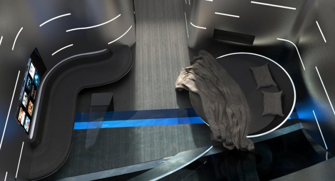 Luxury yacht CAUTA project - Master Cabin