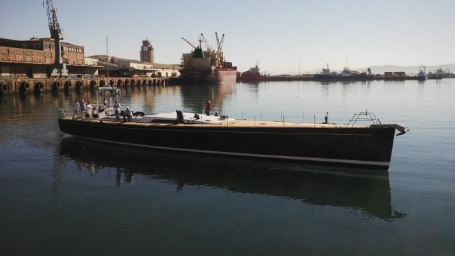 Southern Wind 94 super yacht Lady G at launch