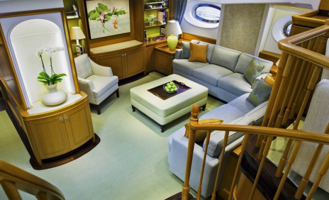 Superyacht Wisp - Interior - Photo by Cory Silken