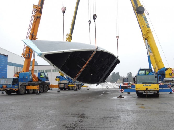 First superyacht Swan 115 S by Nautor's Swan