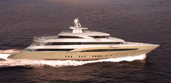 Giorgio and Stefano Vafiadis-designed 72m motor yacht O’PARI 3 by Golden Yachts