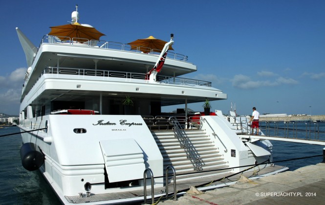 Superyacht INDIAN EMPRESS - Photo by Piotr Rutkowski