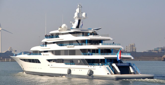 Superyacht Royal Romance - Photo by Erwin Willemse