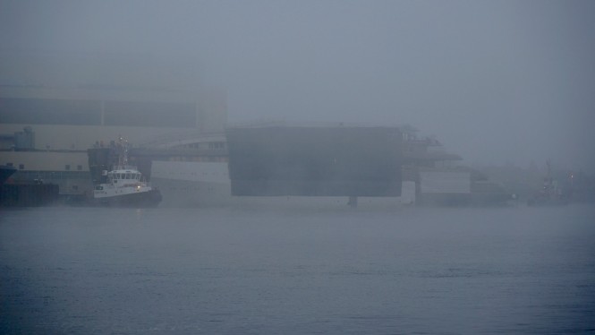 100+m superyacht JUPITER project - Photo by DrDuu