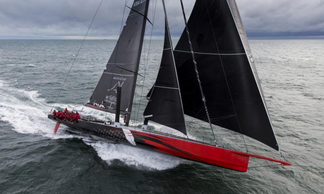 100ft superyacht Comanche by Hodgdon Yachts under sail - Photo by Onne van der Wal